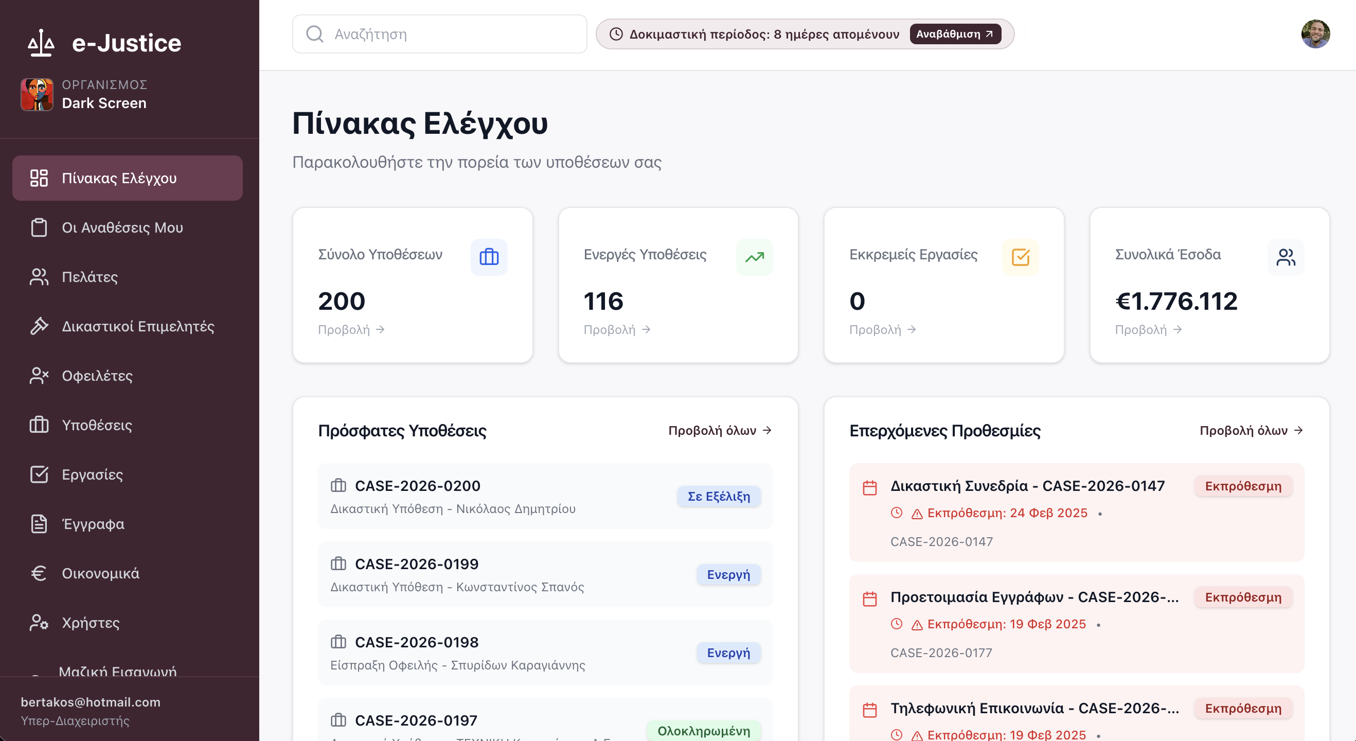 Real-time επιχειρησιακή εικόνα